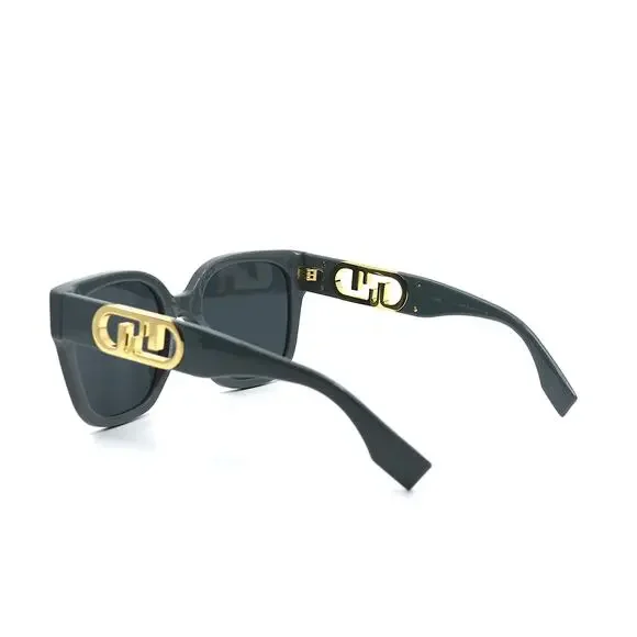 NEW! FENDI FE40063I 20A GREY AUTHENTIC SUNGLASSES - Picture 6 of 11